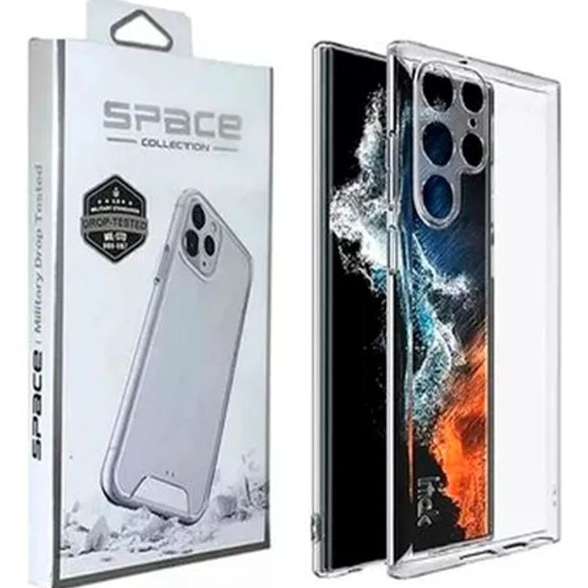 SPACE - Case Space Transparente Samsung S22 Ultra