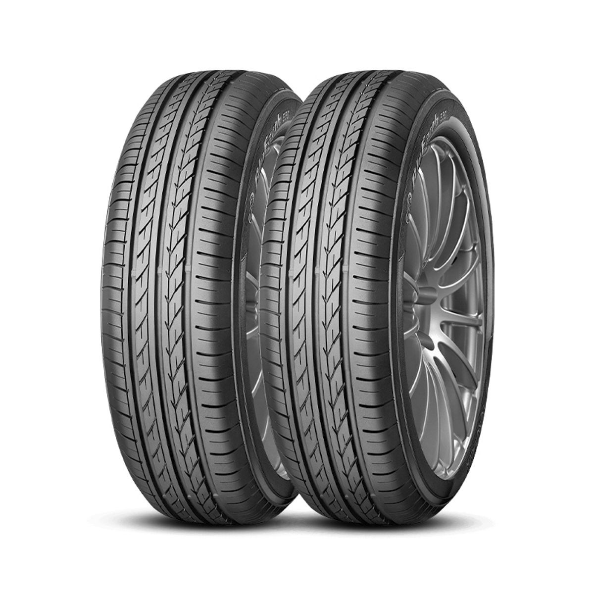 YOKOHAMA - Set X2 LLANTA 18565R15 88S YOKOHAMA BluEarth E50C TL