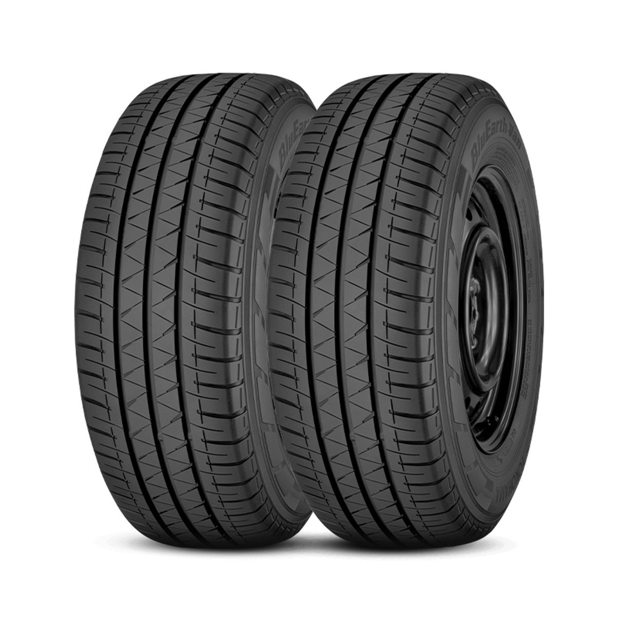 YOKOHAMA - Set X2 LLANTA 195R15C 8PR 106S YOKOHAMA BluEarth-Van RY55 TL