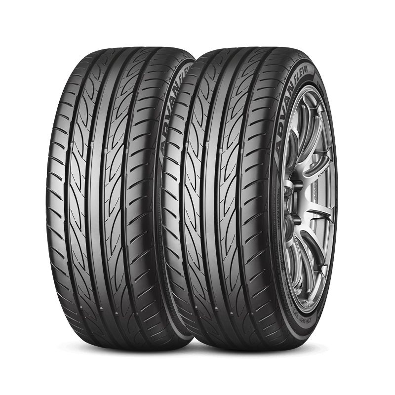 YOKOHAMA - Set X2 LLANTA 20555R16 91W YOKOHAMA ADVAN Fleva V701 TL