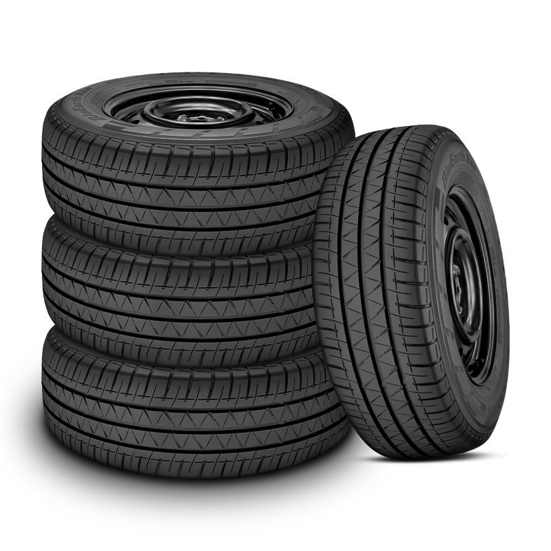 YOKOHAMA - Set X4 LLANTA 21565R16C 8PR 109T YOKOHAMA BluEarth-Van RY55 TL