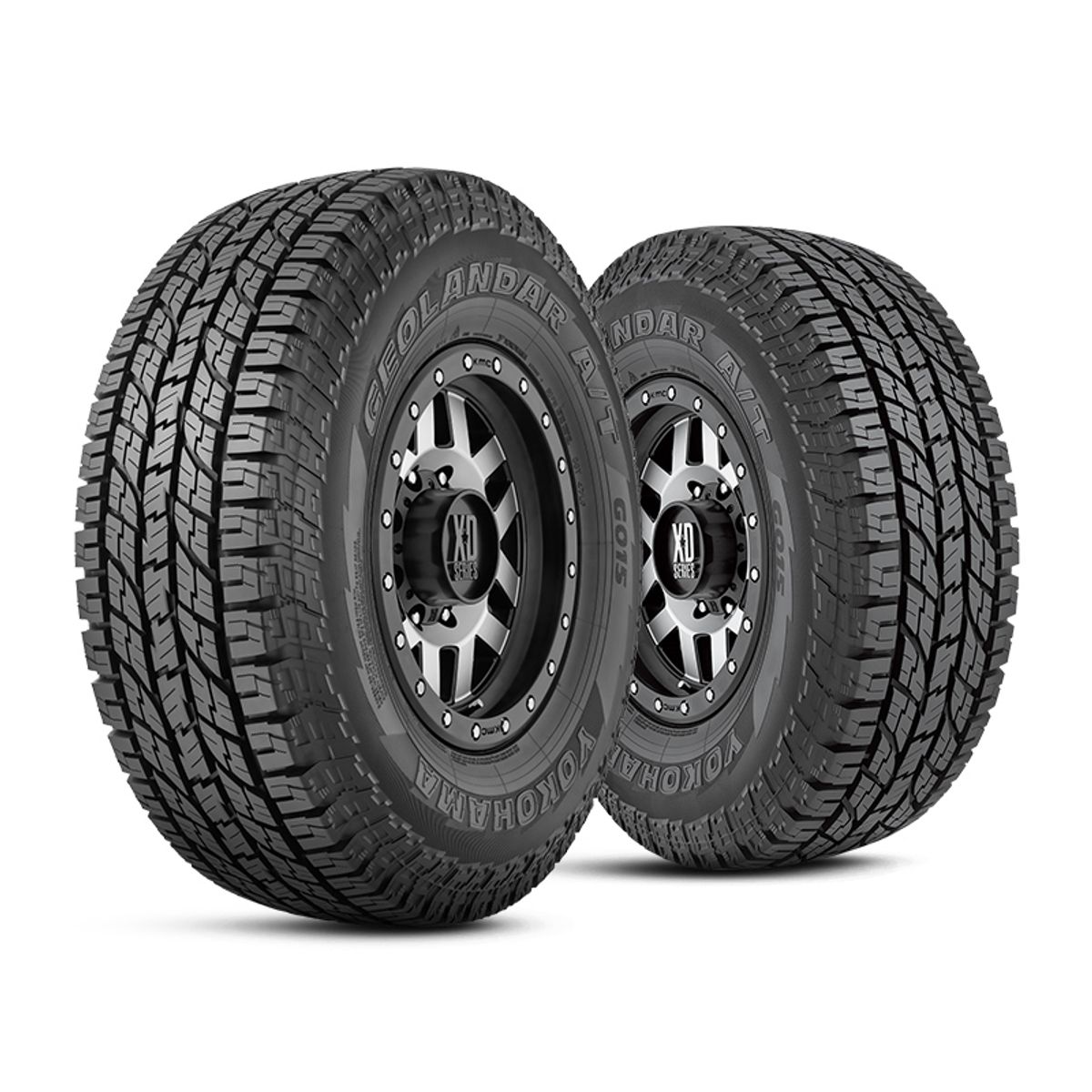 YOKOHAMA - Set X2 LLANTA 22565R17 102H YOKOHAMA GEOLANDAR G015 AT TL