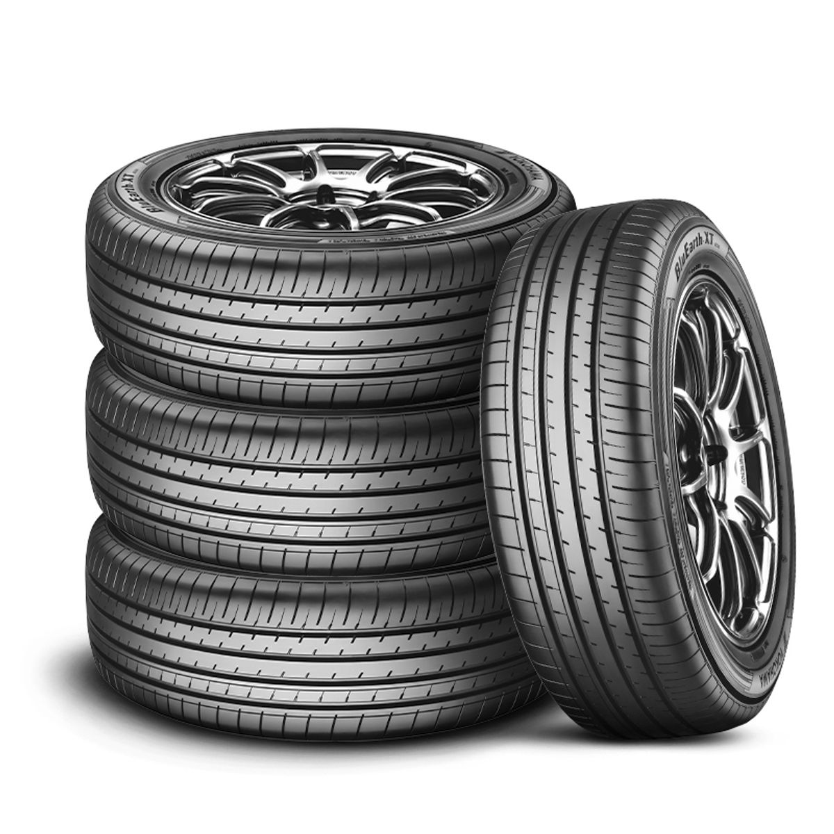 YOKOHAMA - Set X4 LLANTA 22565R17 102H BluEarth