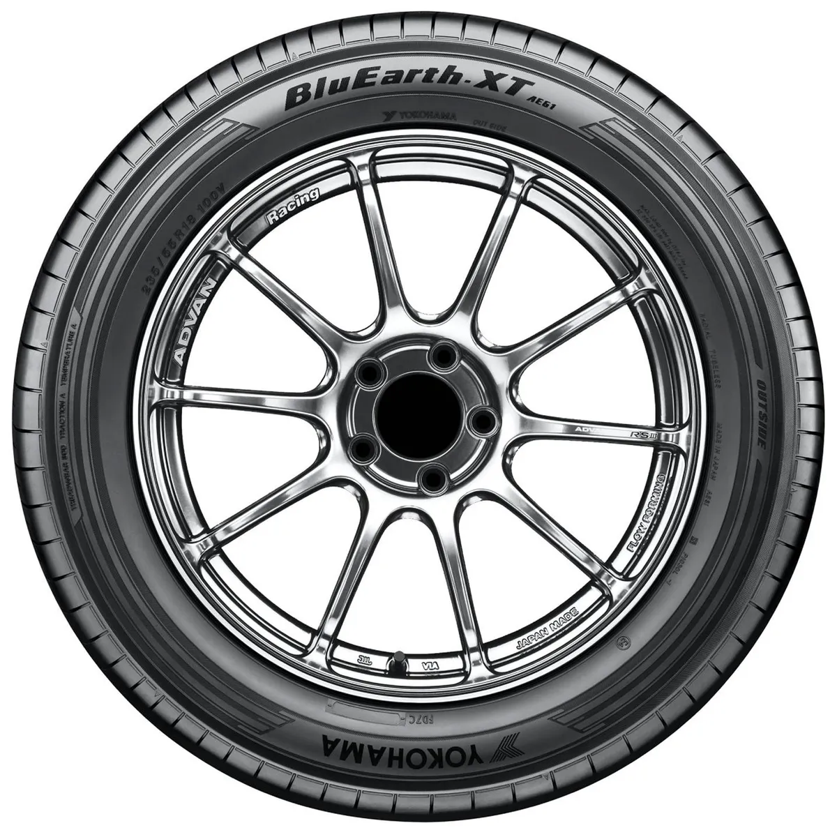 YOKOHAMA - LLANTA 22560R17 99V BluEarth XT AE61 TL