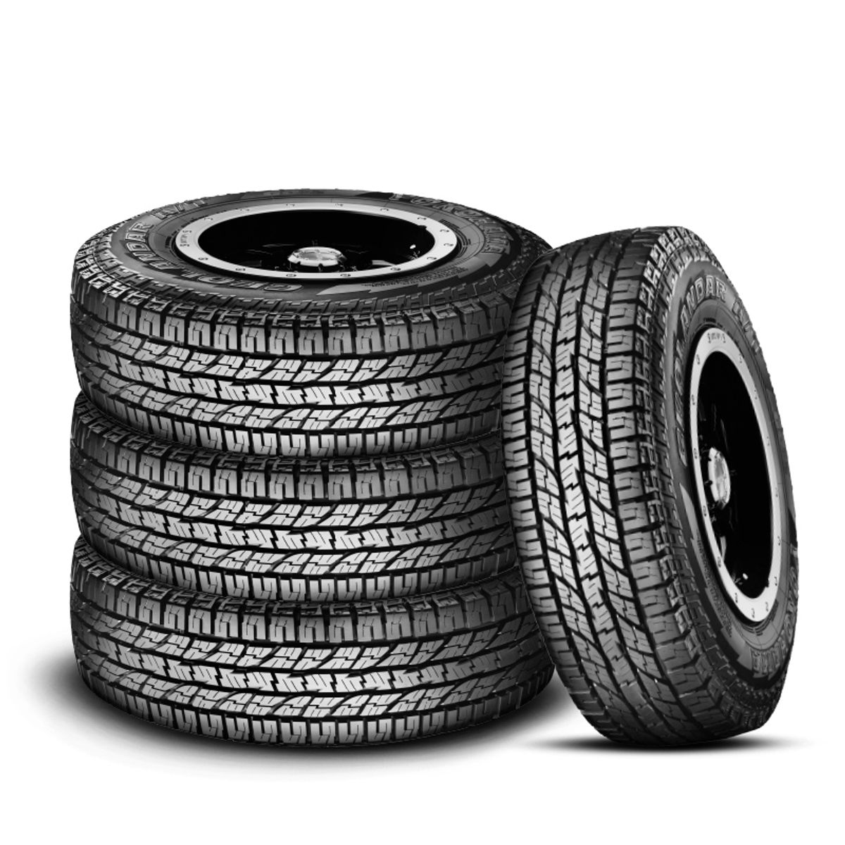 YOKOHAMA - Set X4 LLANTA 26565R18 114H YOKOHAMA GEOLANDAR G015 AT TL