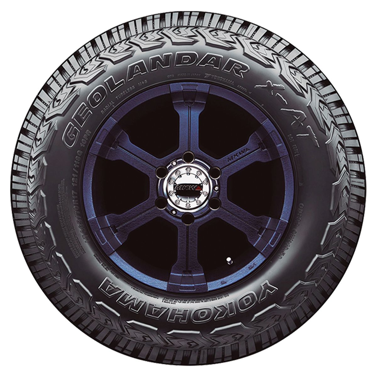 YOKOHAMA - Set X4 LLANTA 26560R18 114T YOKOHAMA GEOLANDAR X-AT G016 AT