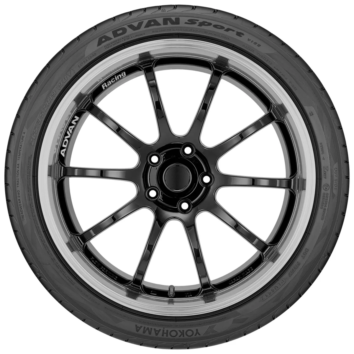 YOKOHAMA - LLANTA 25560R17 110W ADVAN Sport V105T