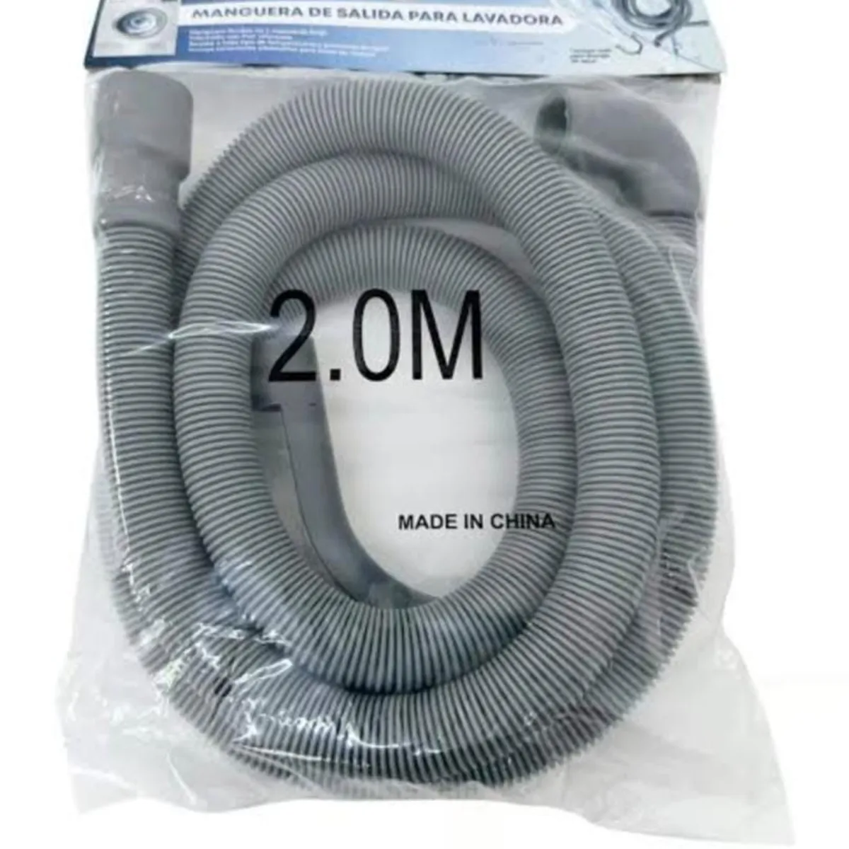 GENERICO - Manguera de desagüe para lavadora 2 mtr