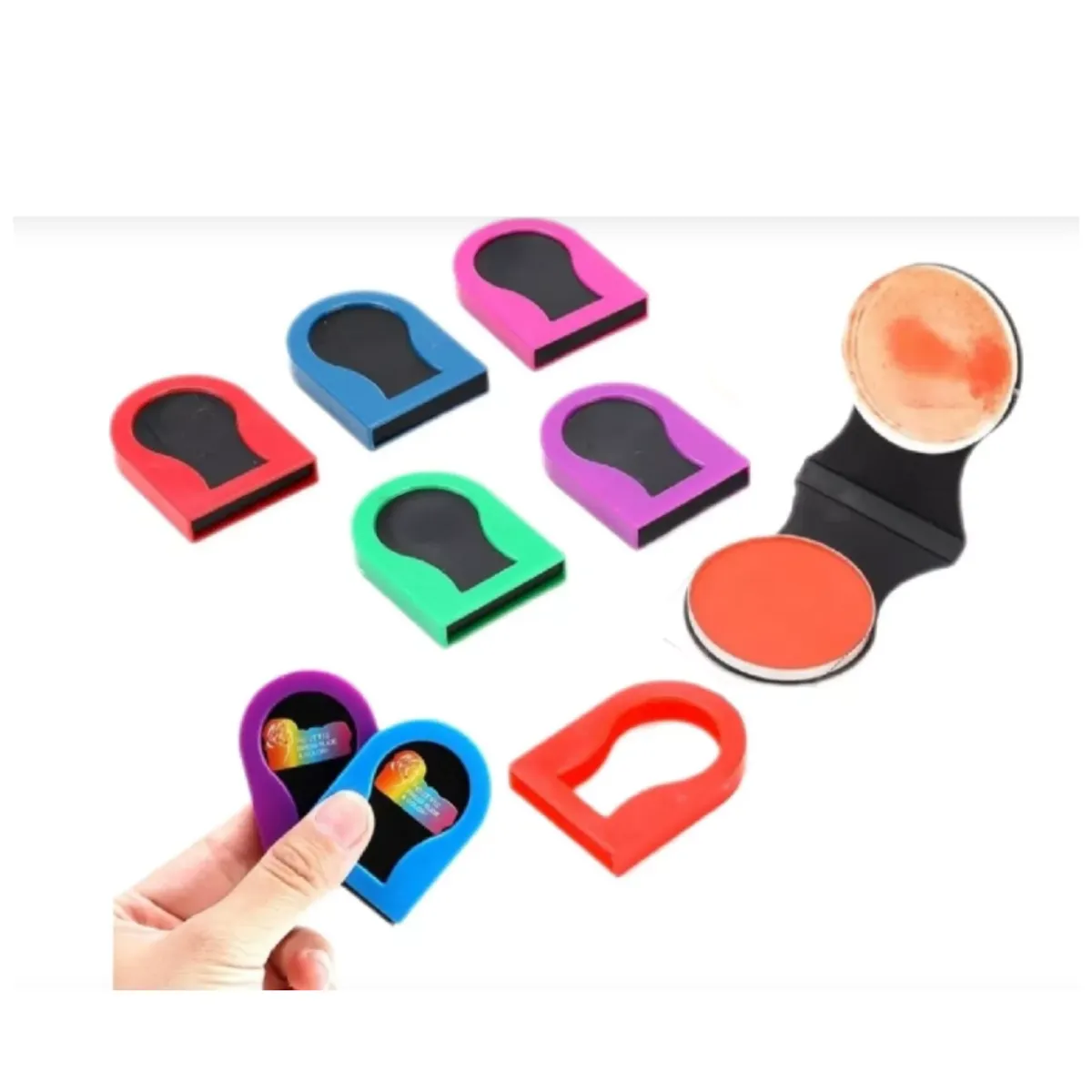 GENERICO - PACK DE TIZA TEMPORAL PARA TEÑIR CABELLO