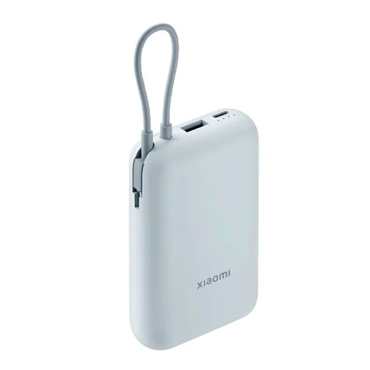 XIAOMI - Power Bank Xiaomi 10000mAh 22.5 w Cable integrado - Ice Blue