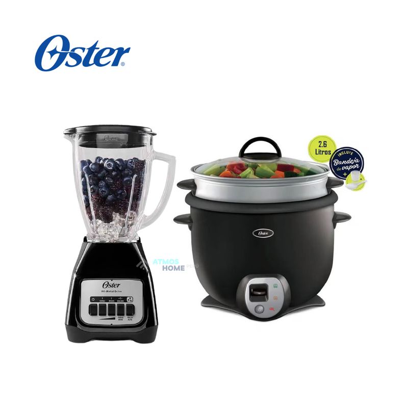 OSTER - Combo OSTER Olla Multiusos y Licuadora BLSTKAGBPB