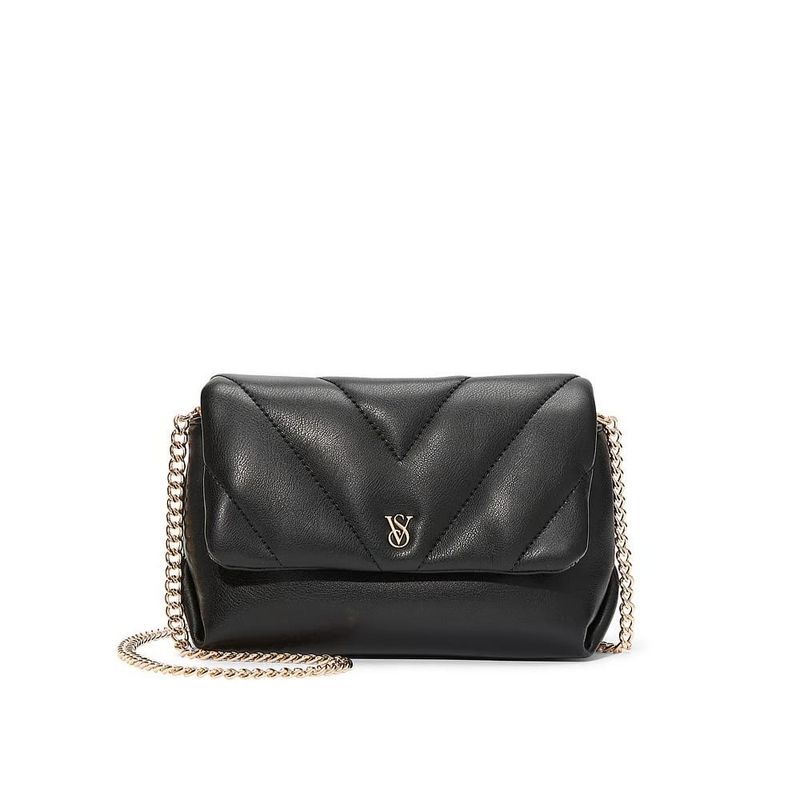 VICTORIA'S SECRET - Mini Cartera Crossbody Negro Victorias Secret