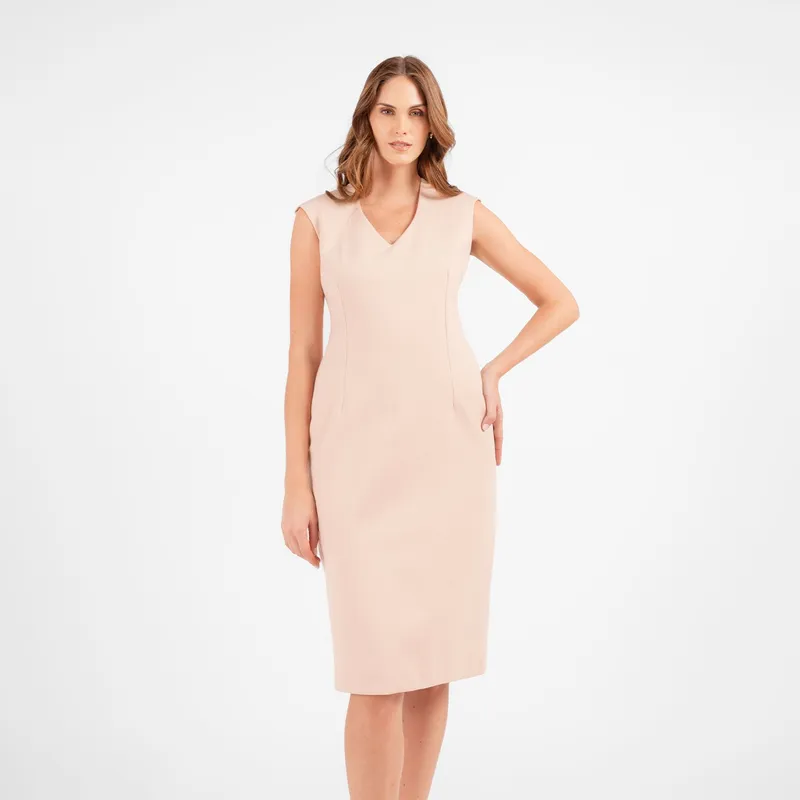 TEILOR - VESTIDO CORTO SASTRE DE MUJER