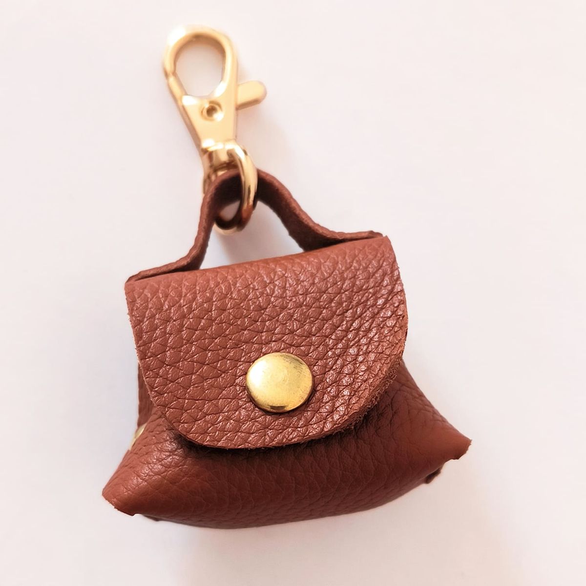 IRISABA - LLAVERO DE CUERO IRISABA PARA MUJER EMMA MARRON