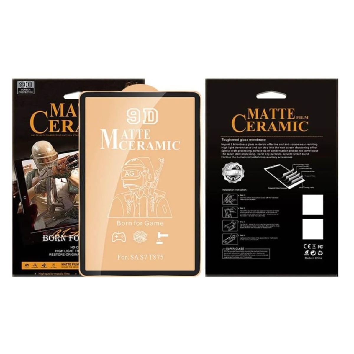 GENERICO - Mica protectora de Pantalla ceramica Antiespia IPAD PRO AIR 3 10. 5 "