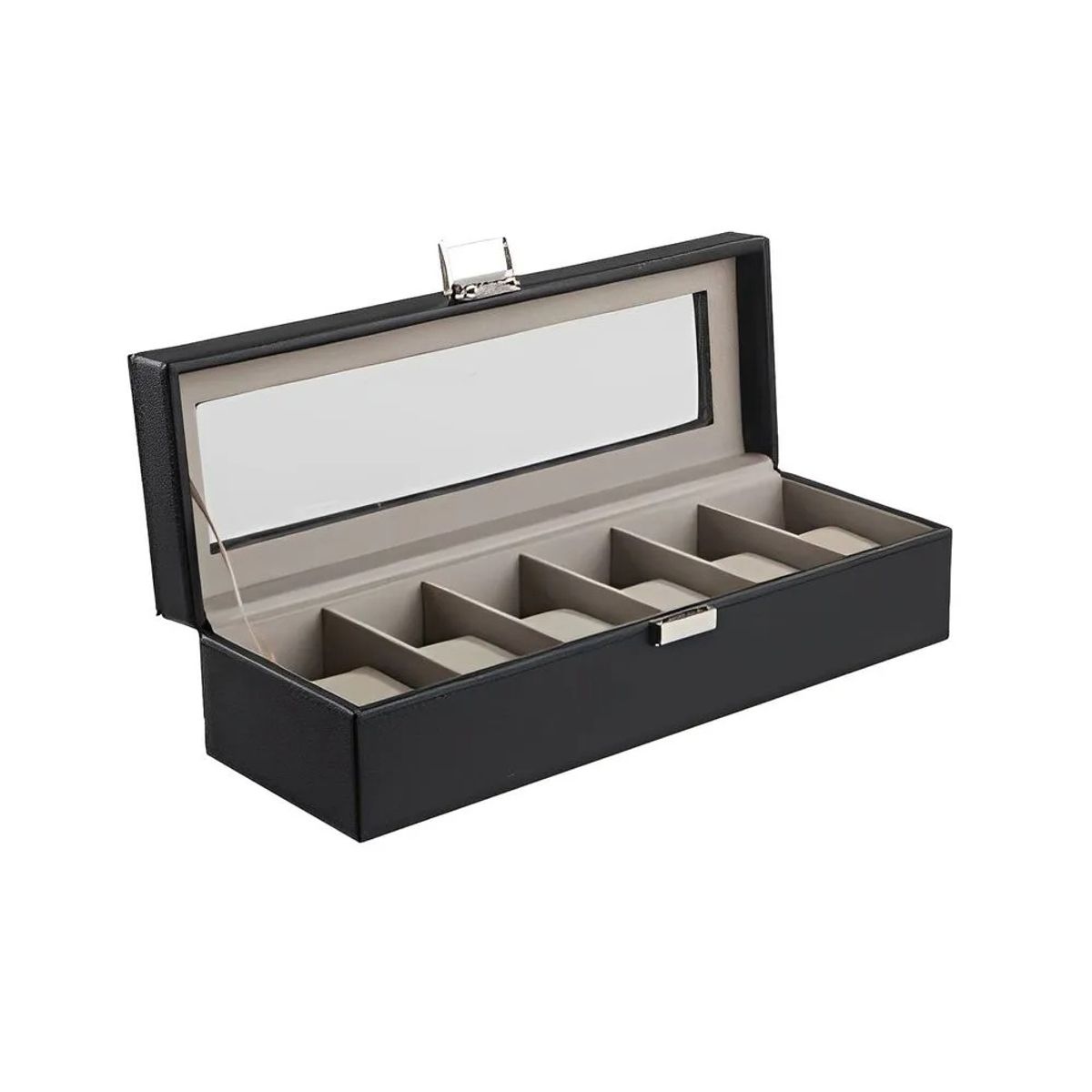 OEM - Organizador de Relojes 6 Compartimientos Portarelojes Exhibidor