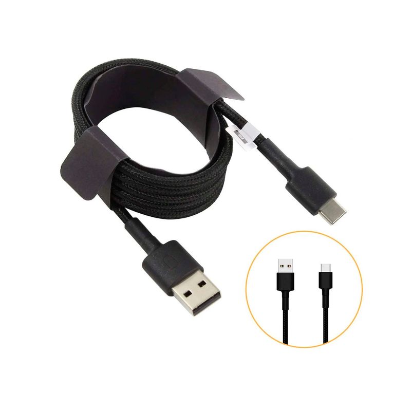 XIAOMI - Xiaomi Cable Braided USB 2.0 USB a USB Tipo-C 1m