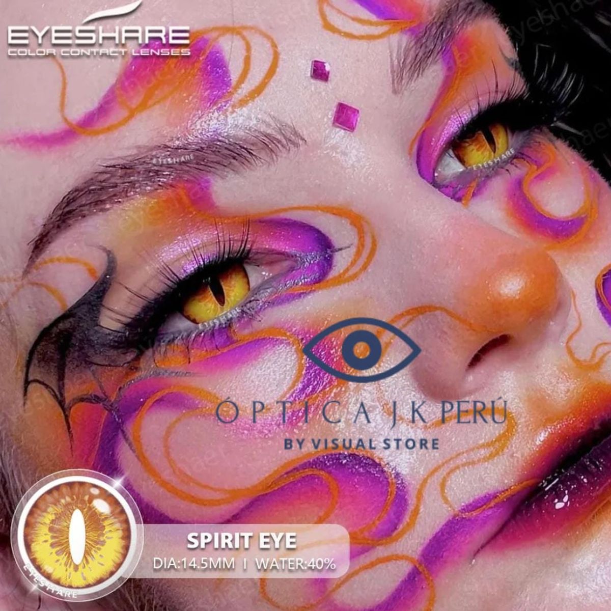 JK - LENTES COSPLAY EYESHARE ORIGINAL MOD SPIRITEYE