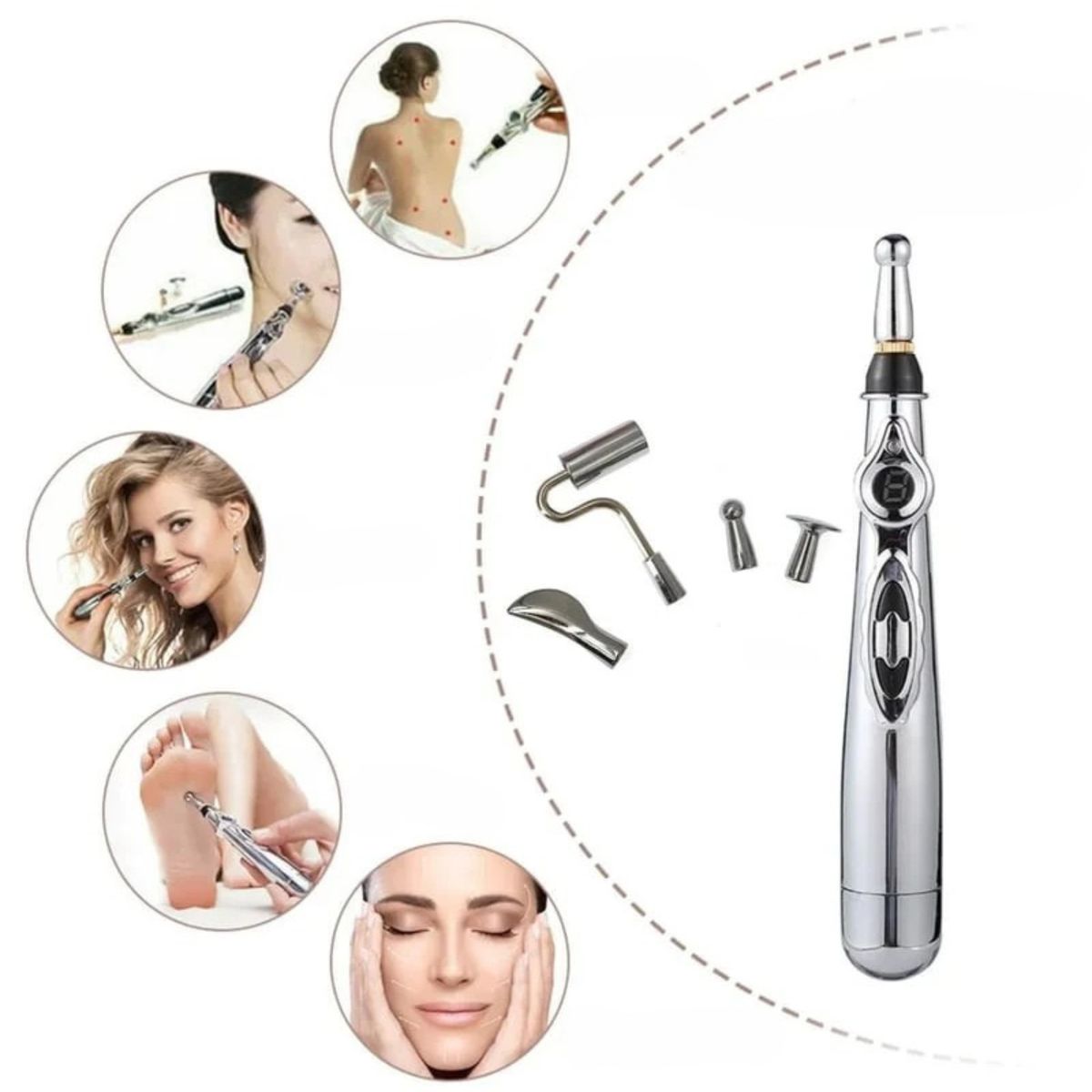 OEM - Potente Lápiz de Acupuntura Alivio y Bienestar al Instante