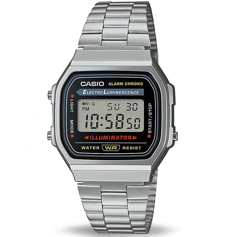 CASIO - Casio Reloj Vintage Retro Digital iluminator A168WA