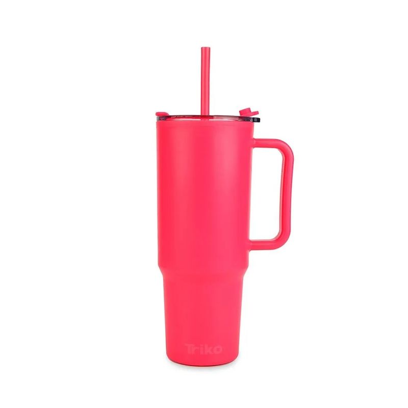 GENERICO - Tomatodo Plastico Triko Doble Pared Coral 1200 ml