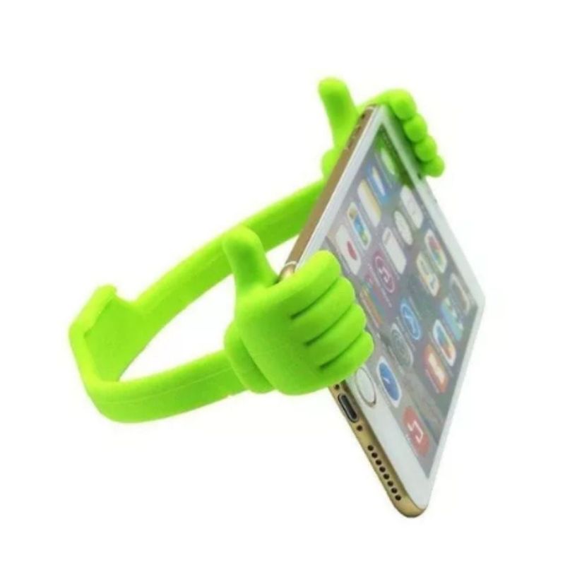 GENERICO - Soporte para teléfono celular Universal Portatil Verde