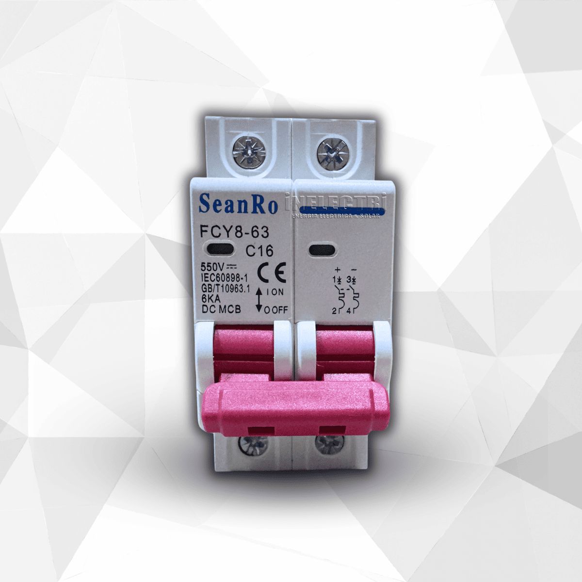 GENERICO - INTERRUPTOR TEMOMAGNÉTICO DC 550V 16A