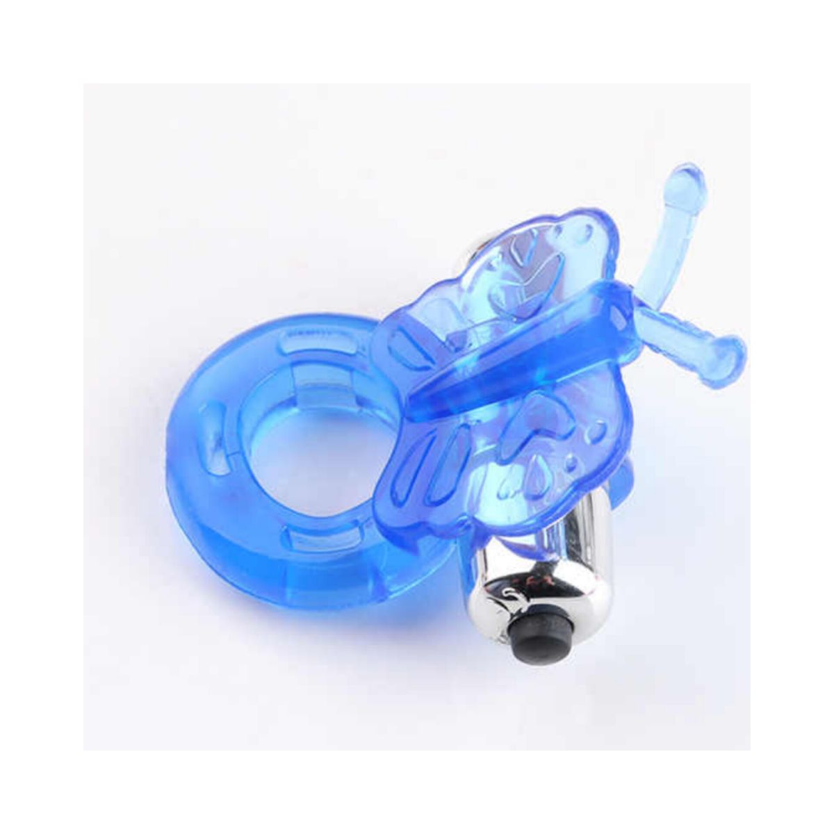GENERICO - ANILLO ESTIMULADOR DE CLITORIS CON VIBRA- BUZZY BUTTERFLY