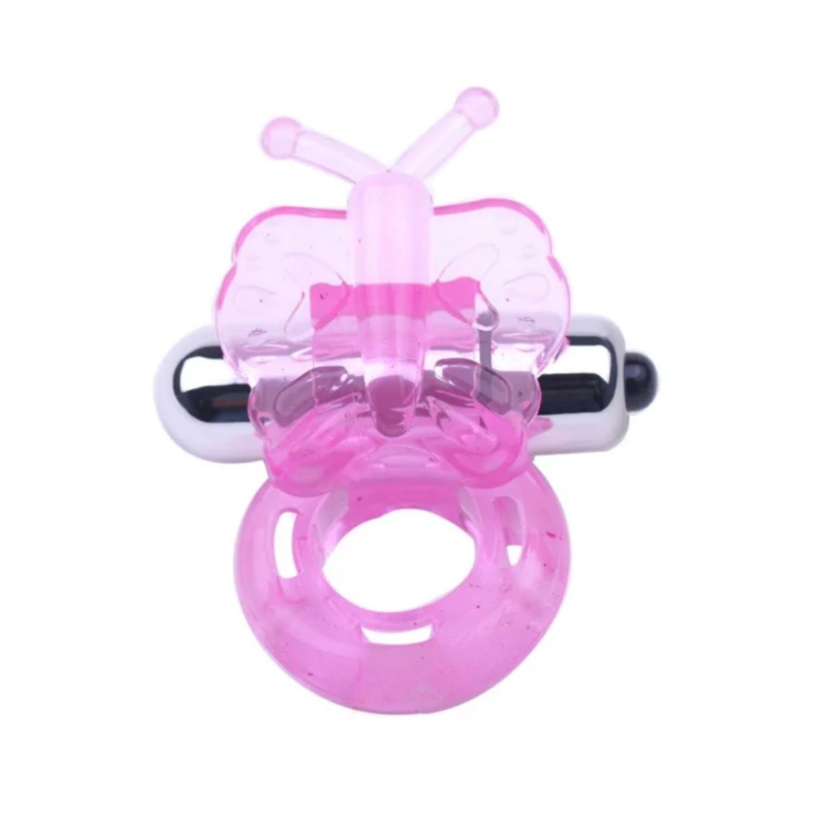 GENERICO - ANILLO ESTIMULADOR DE CLITORIS CON VIBRA- BUZZY BUTTERFLY