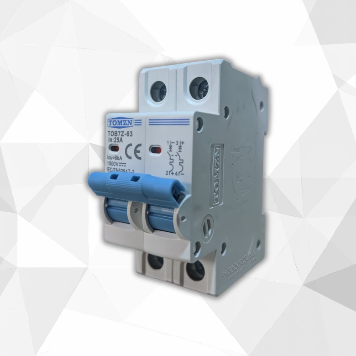 GENERICO - INTERRUPTOR TEMOMAGNÉTICO  DC 1000V 25A