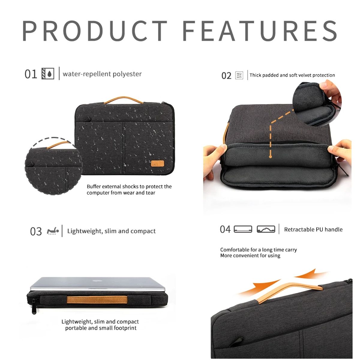 GENERICO - Funda Estuche Laptop Notebook Valuewin 14 Pulgadas