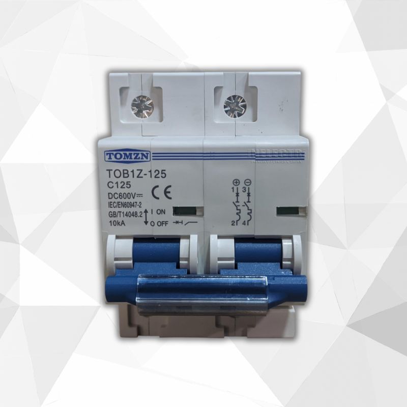 GENERICO - INTERRUPTOR TEMOMAGNÉTICO DC 600V 125A