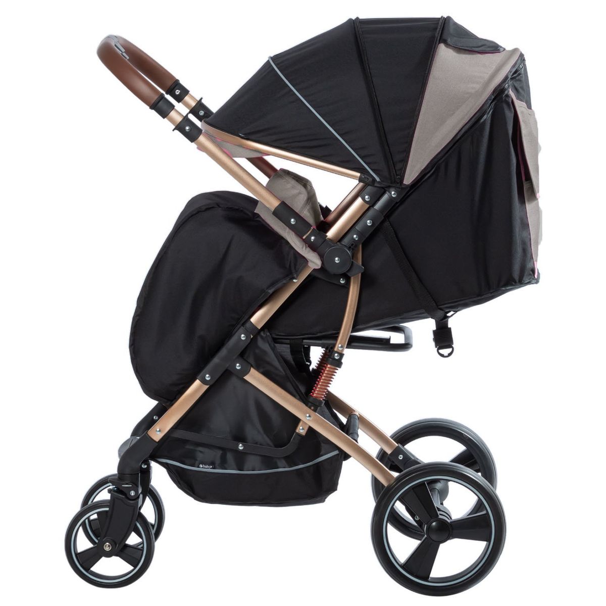 EBABY - Coche Maleta de Lujo RUDI Beige