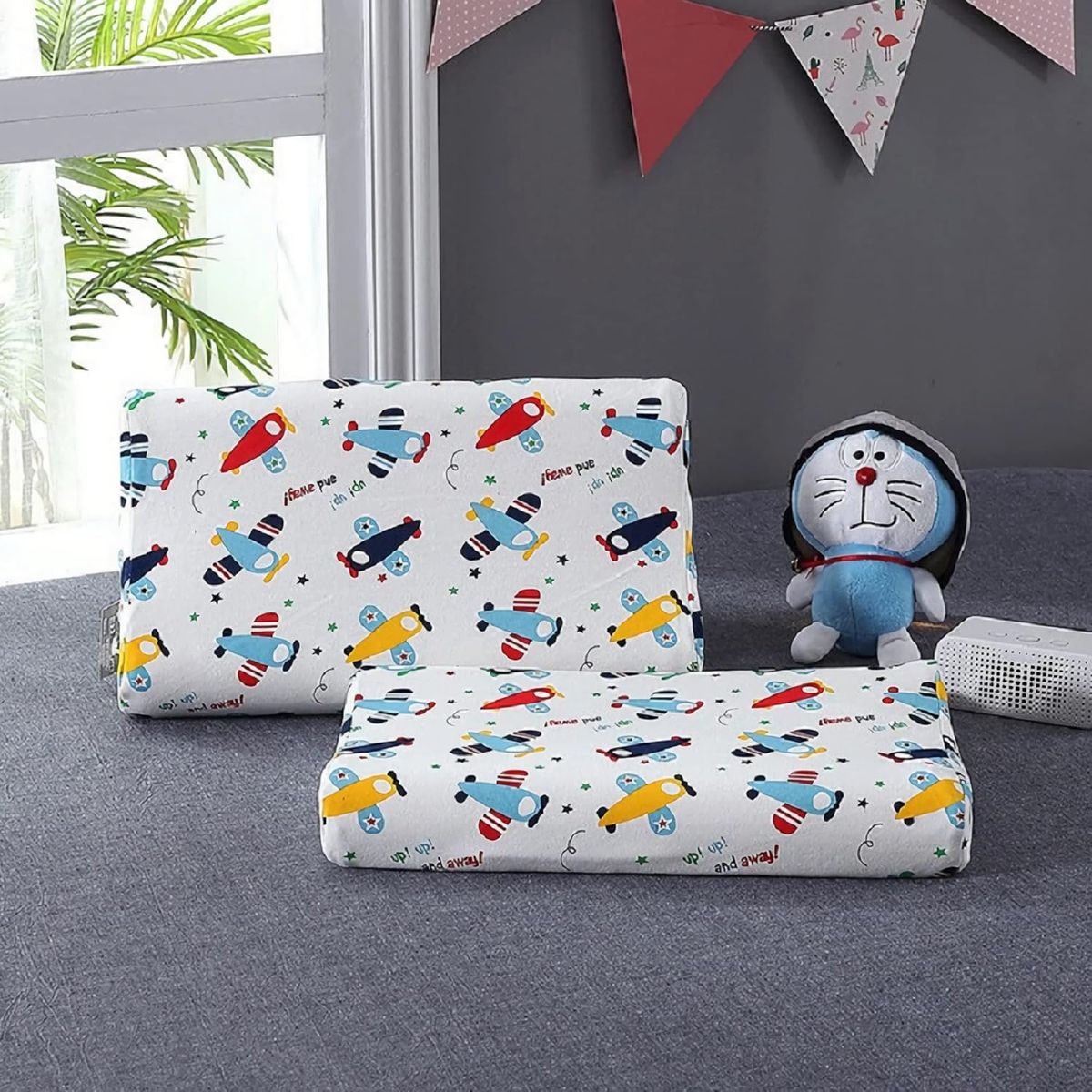 GENERICO - Almohada Viscoelástica Ergonómica para Niños