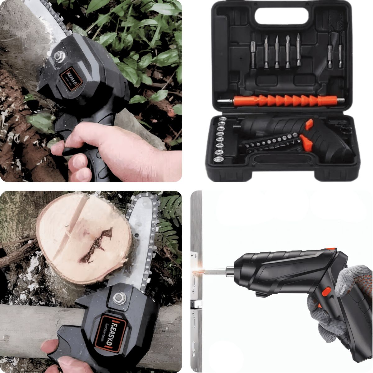 ROSH - ¡Todo en Uno Destornillador y Motosierra 4