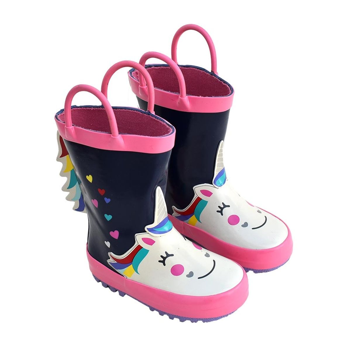 GENERICO - BOTAS DE LLUVIA GLITTER UNICORNIO 2