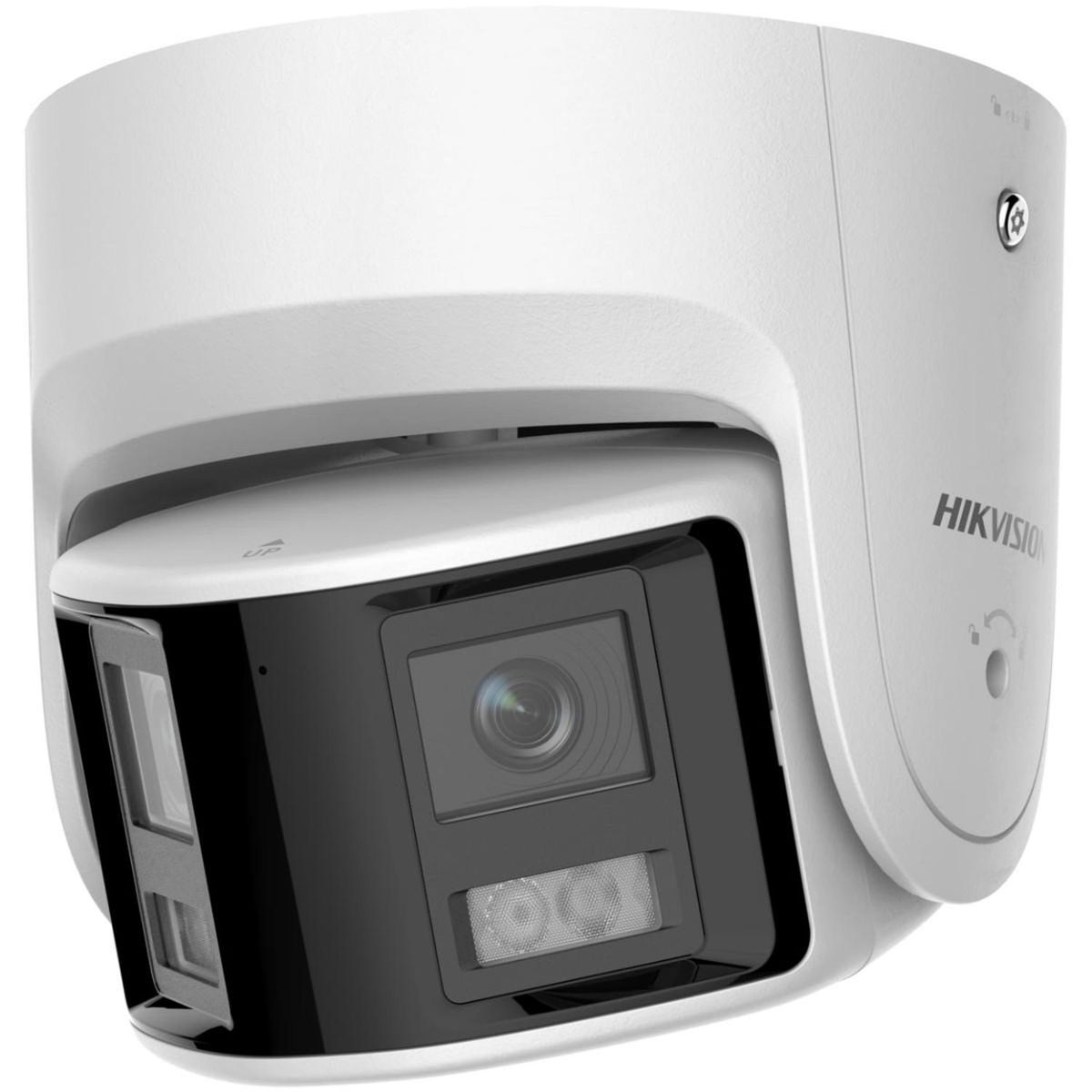 Hikvision - Camara Panoramica Hikvision Ip 4MP Dual con audio DS-2CD2347G2P-LSUSL
