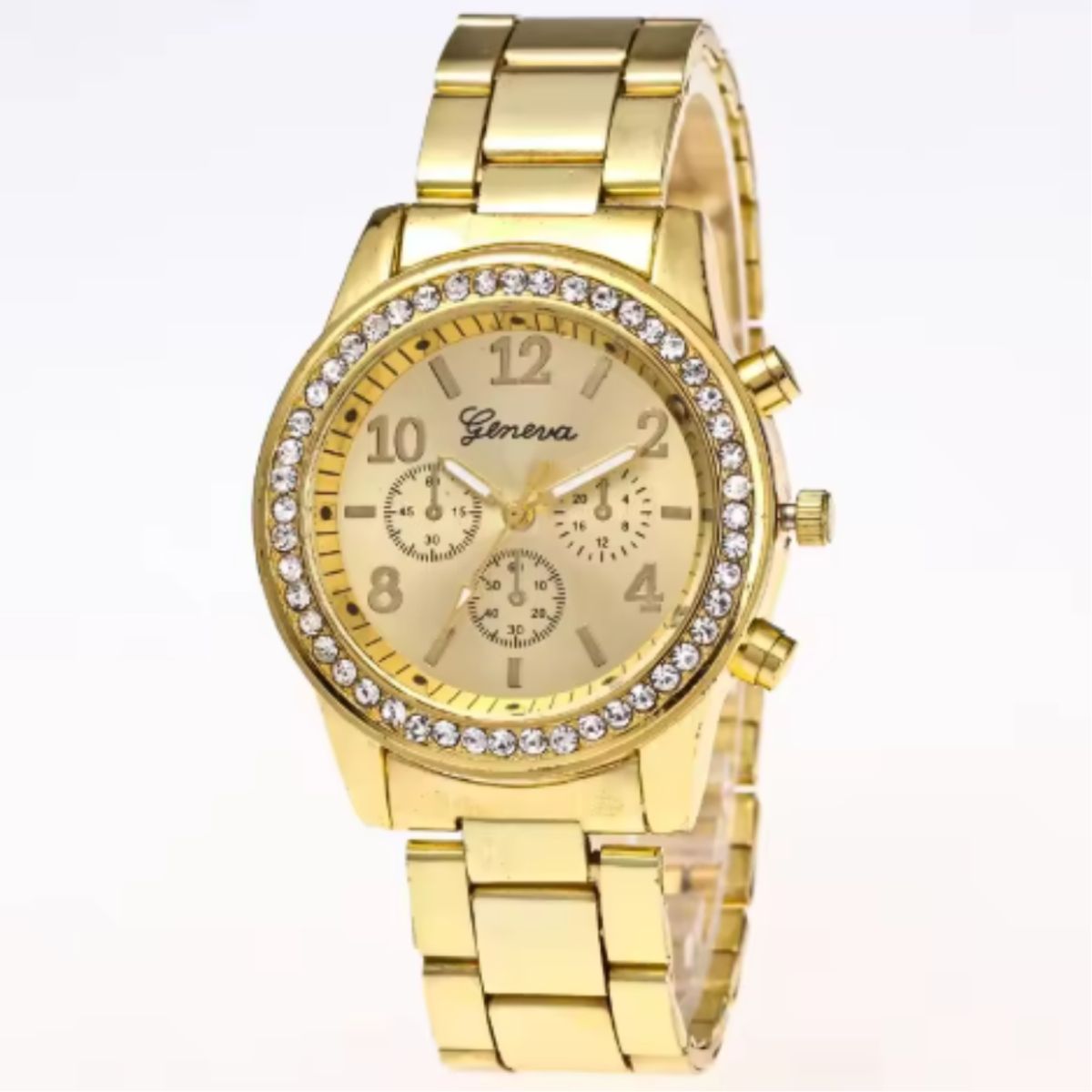 GENERICO - Reloj Geneva Gold - Elegancia y Lujo