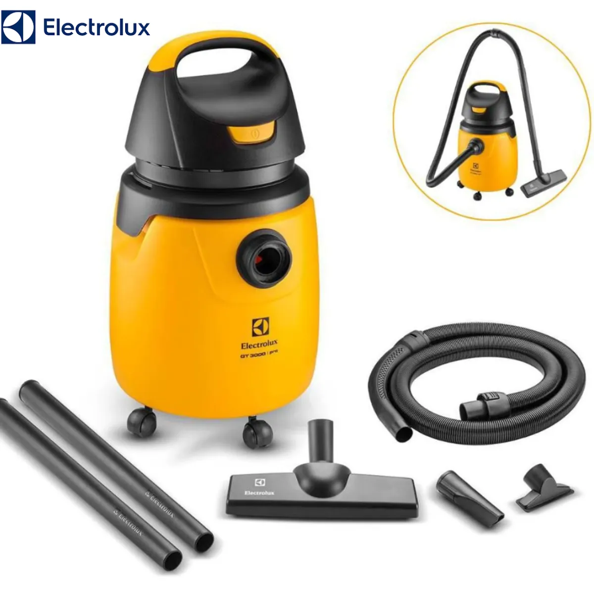 ELECTROLUX - Aspiradora Electrolux de Polvo y Agua 20L 1300W