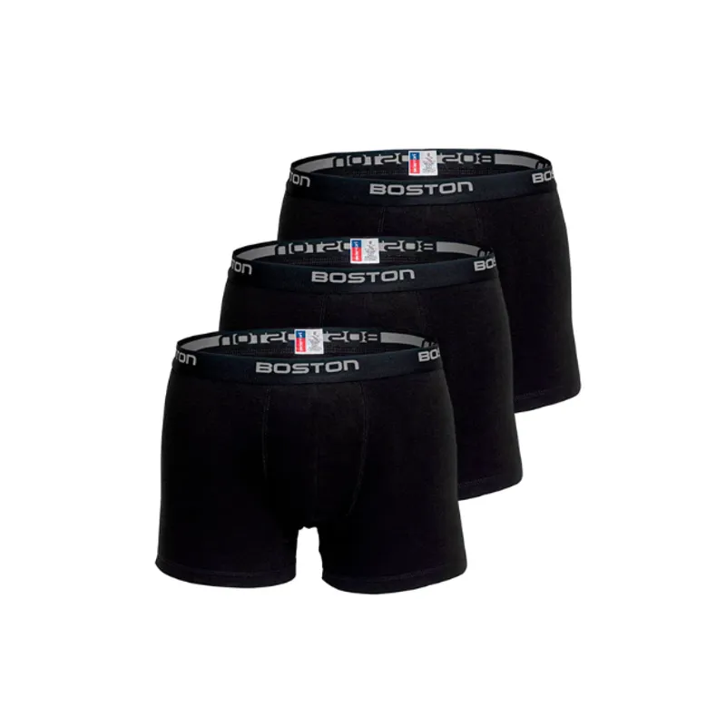 BOSTON - Pack x3 Bóxer Boston Corto
