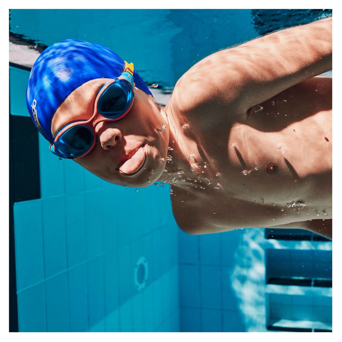 SPEEDO - Lente para Natacion Speedo Biofuse 2.0 Junior Red