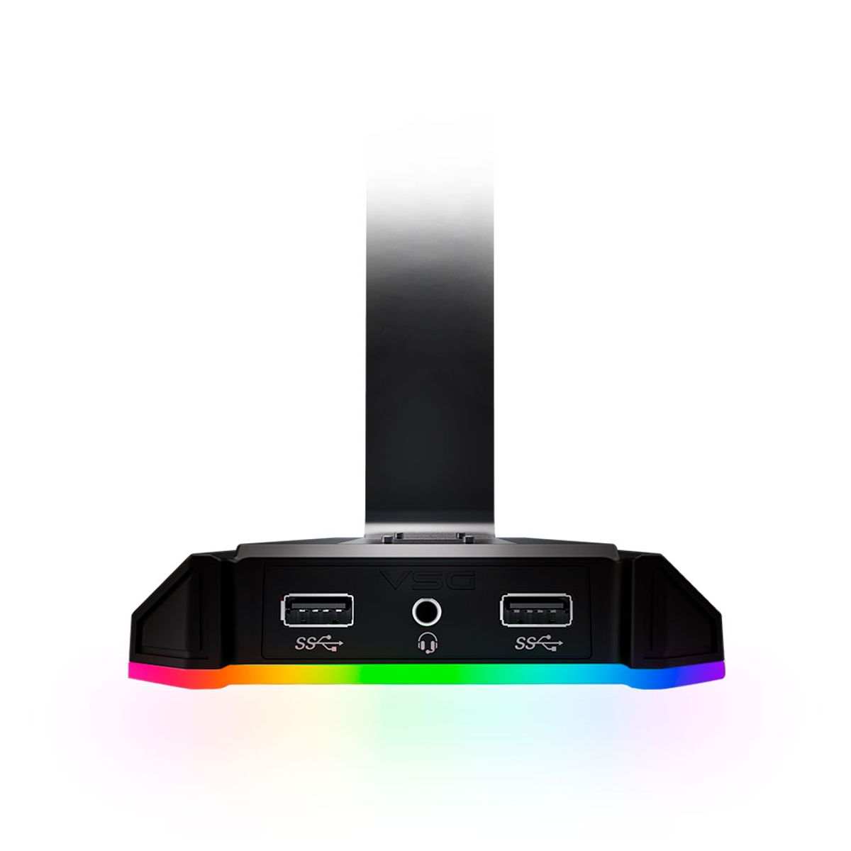 VSG - Soporte para audífono Atlas VSG iluminación RGB 3 x USB