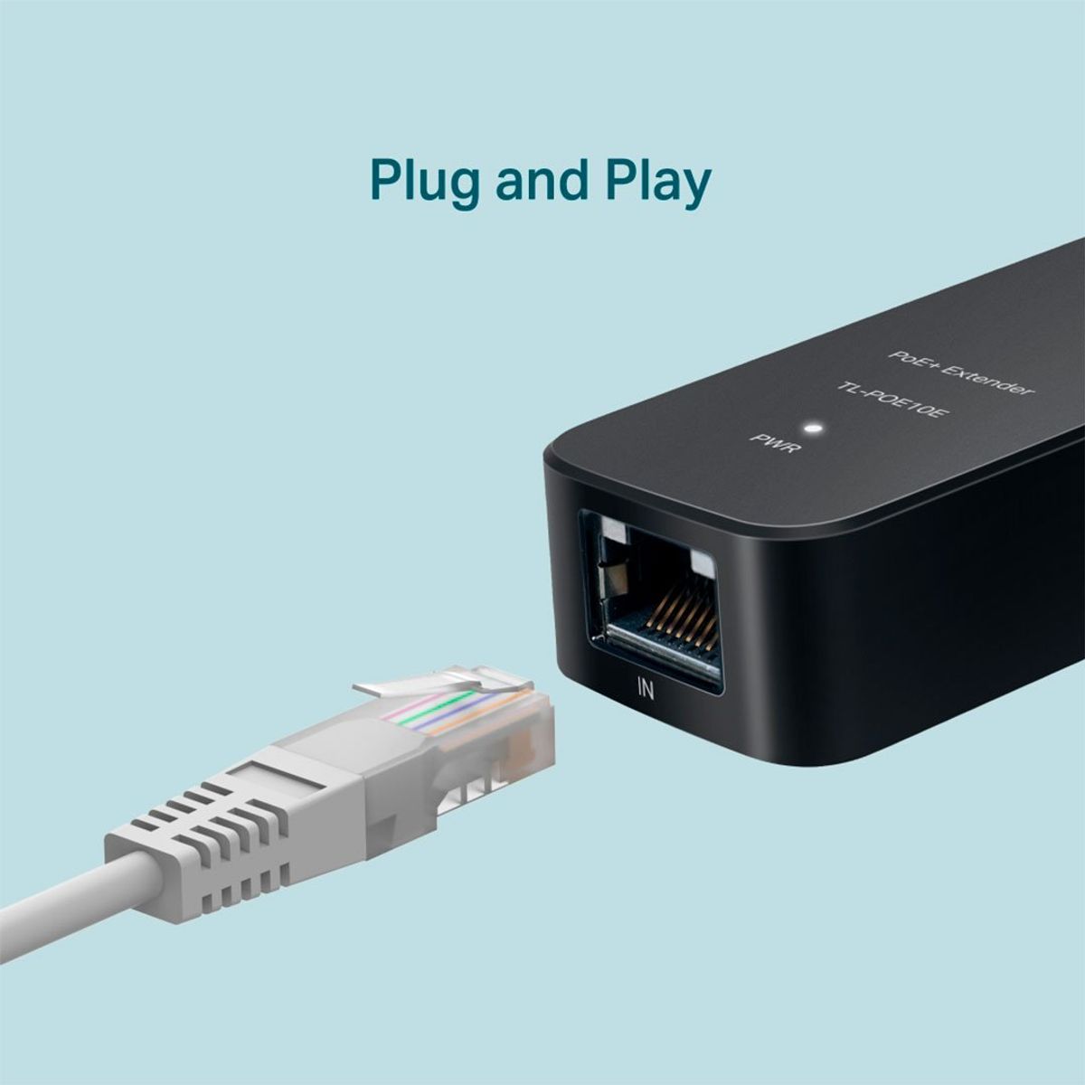 TP LINK - TP-LINK POE10E Extensor PoE AT 10100 100m Omada