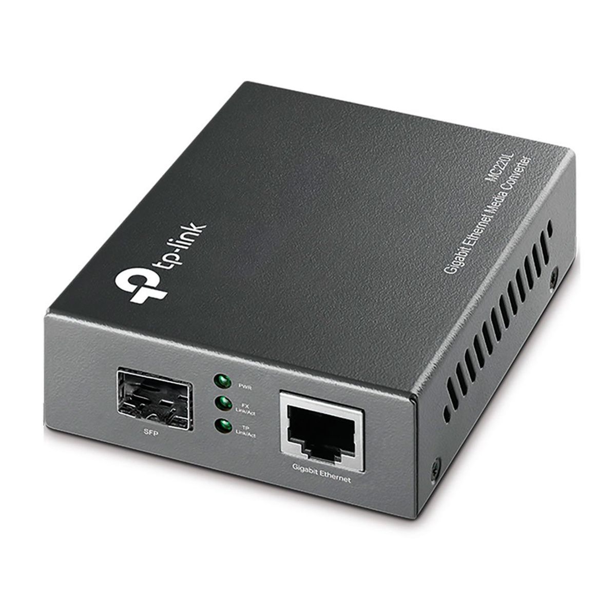 TP LINK - TP-LINK MC220L Media Converter Gigabit SFP Omada