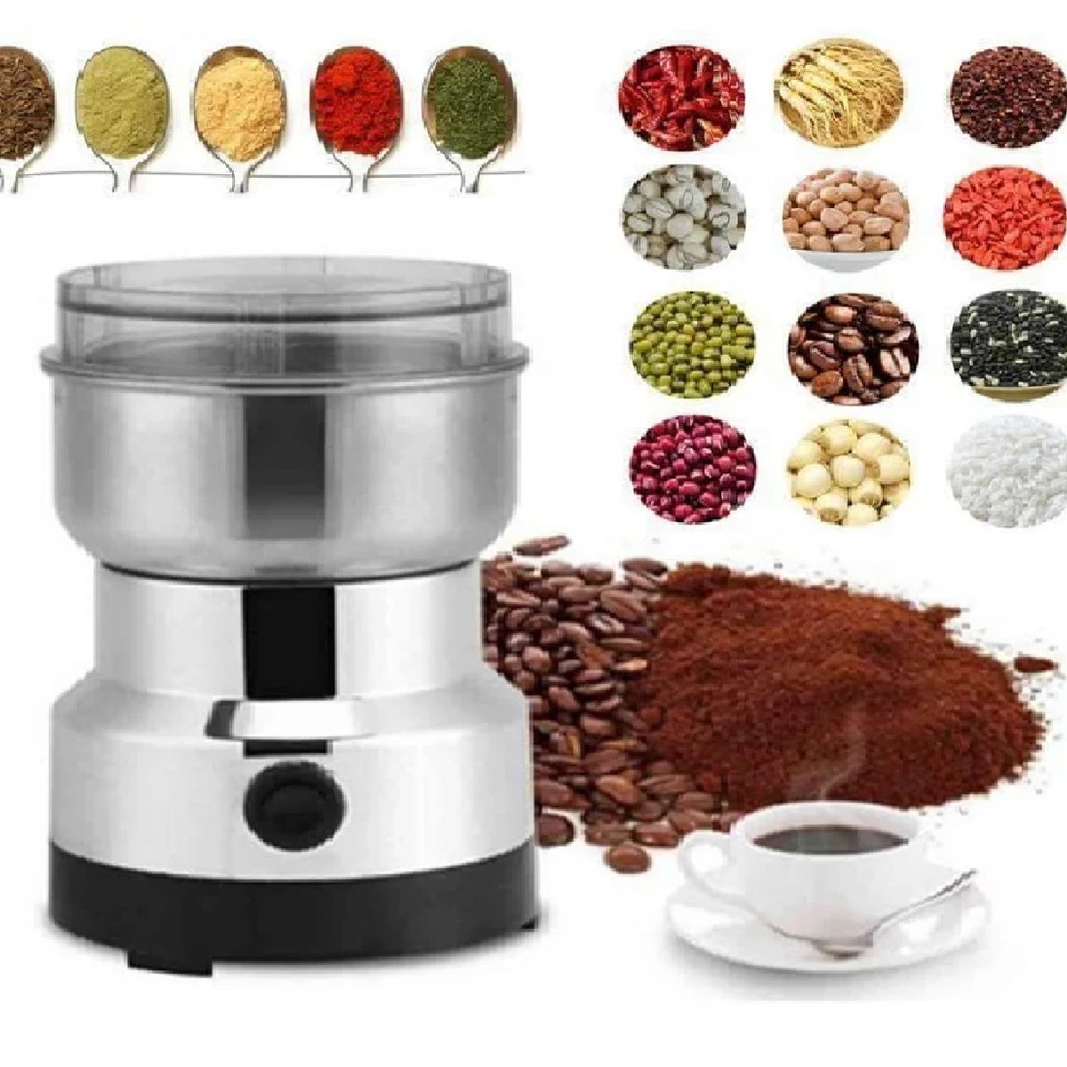 GENERICO - Molino Eléctrico 4 Aspas Teiturador De Café Y Otras Especias