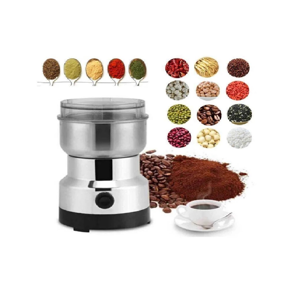 GENERICO - Molino Eléctrico 4 Aspas Teiturador De Café Y Otras Especias