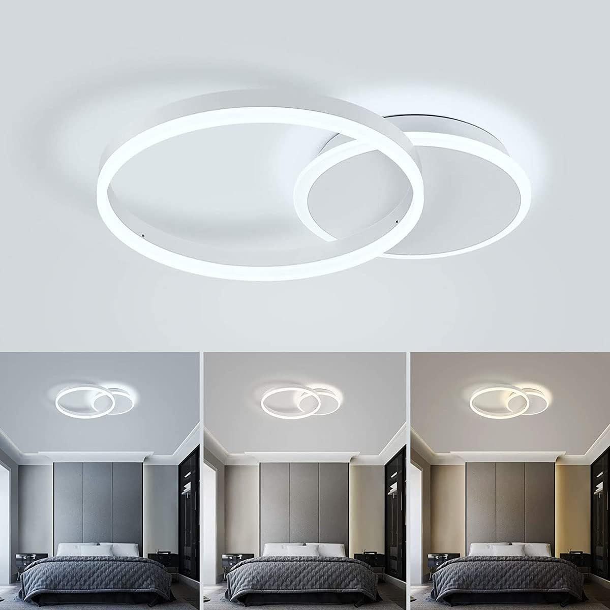 GENERICO - Lámpara Colgante Golden Luz Cálida+Blanca+Intermedia