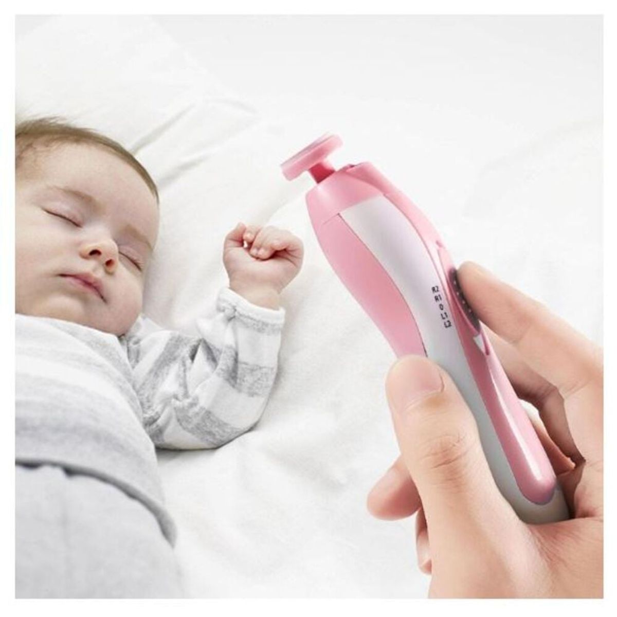 GENERICO - Kit Cuidado De Uñas Para Bebes Y Niños Rosado