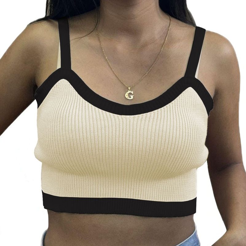 GENERICO - Top Mujer Hilo Nacional 359G-10 Color Vainilla