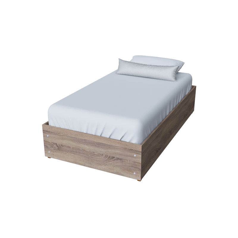 MUEBLES MACRUMO - TARIMA 38CM BÁSICA CON ENCAJE 1PLZ COLOR VIENES